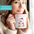 Tasse {style_variation_string} Frohe Weihnachten Design Geschenkidee Weihnachtstasse mit Tieren Illustration SpecialMe®preview