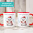 Tasse {style_variation_string} Frohe Weihnachten Design Geschenkidee Weihnachtstasse mit Tieren Illustration SpecialMe®preview