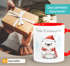 Tasse {style_variation_string} Frohe Weihnachten Design Geschenkidee Weihnachtstasse mit Tieren Illustration SpecialMe®preview