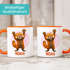 Tasse {styleVariationName} Geschenk personalisiert mit Namen Kindertasse aus Keramik für Jungen Mädchen SpecialMe®preview