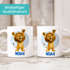 Tasse {styleVariationName} Geschenk personalisiert mit Namen Kindertasse aus Keramik für Jungen Mädchen SpecialMe®preview