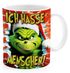 Tasse Weihnachten 3D Grinch Ich hasse Menschen XMAS Merry Grinchmas Weihnachtsgeschenk Weihnachtsmuffel Moonworks®preview