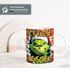 Tasse Weihnachten 3D Grinch Ich hasse Menschen XMAS Merry Grinchmas Weihnachtsgeschenk Weihnachtsmuffel Moonworks®preview