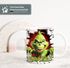 Tasse Weihnachten 3D Grinch Ich hasse Menschen XMAS Merry Grinchmas Weihnachtsgeschenk Weihnachtsmuffel Moonworks®preview