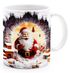 Tasse Weihnachten 3D Illusion Katze Schneemann Weihnachtsmann Wintertasse XMAS Weihnachtsgeschenk Moonworks®preview