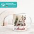 Tasse Weihnachten Buchstabe Initiale  personalisiert mit Namen Geschenk Nikolaus Advent SpecialMe®preview