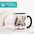 Tasse Weihnachten Buchstabe Initiale  personalisiert mit Namen Geschenk Nikolaus Advent SpecialMe®preview