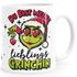 Tasse Weihnachten Du bist mein Lieblingsgrinch Spruch Lustig Geschenkidee Lieblingsmensch MoonWorks®preview