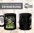 Tasse Weihnachten fallt aus Grinch Geschenkidee Weihnachtsmuffel Kaffebecher mit Aufdruck Lustig MoonWorks®preview