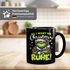 Tasse Weihnachten fallt aus Grinch Geschenkidee Weihnachtsmuffel Kaffebecher mit Aufdruck Lustig MoonWorks®preview