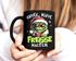 Tasse Weihnachten fallt aus Grinch Geschenkidee Weihnachtsmuffel Kaffebecher mit Aufdruck Lustig MoonWorks®preview