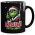 Tasse Weihnachten Grinch MiMiMi Halts Maul XMAS Lustig Geschenkidee MoonWorks®preview