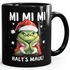 Tasse Weihnachten Mi Mi Mi Halts Maul Geschenkidee Weihnachtsnörgler Weihnachtsmuffel MoonWorks®preview