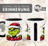 Tasse Weihnachten Weihnachtsnörgler personalisierbar mit Name Wunschname Geschenkidee Weihnachtsmuffel MoonWorks®preview
