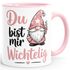 Tasse Weihnachten Wichtel Zwerg Spruch Botschaft Geschenkidee Freunde Familie Lieblingskollegen SpecialMe®preview