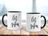 Tasse Weihnachten Winter Let it Snow Eiskristalle Kaffeetasse Teetasse Keramiktasse Autiga®preview