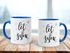 Tasse Weihnachten Winter Let it Snow Eiskristalle Kaffeetasse Teetasse Keramiktasse Autiga®preview