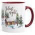 Tasse Weihnachten Winter Schnee Silent Night Christmas Weihnachts-Tase Kaffeetasse Teetasse Keramiktasse Autiga®preview