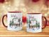 Tasse Weihnachten Winter Schnee Silent Night Christmas Weihnachts-Tase Kaffeetasse Teetasse Keramiktasse Autiga®preview