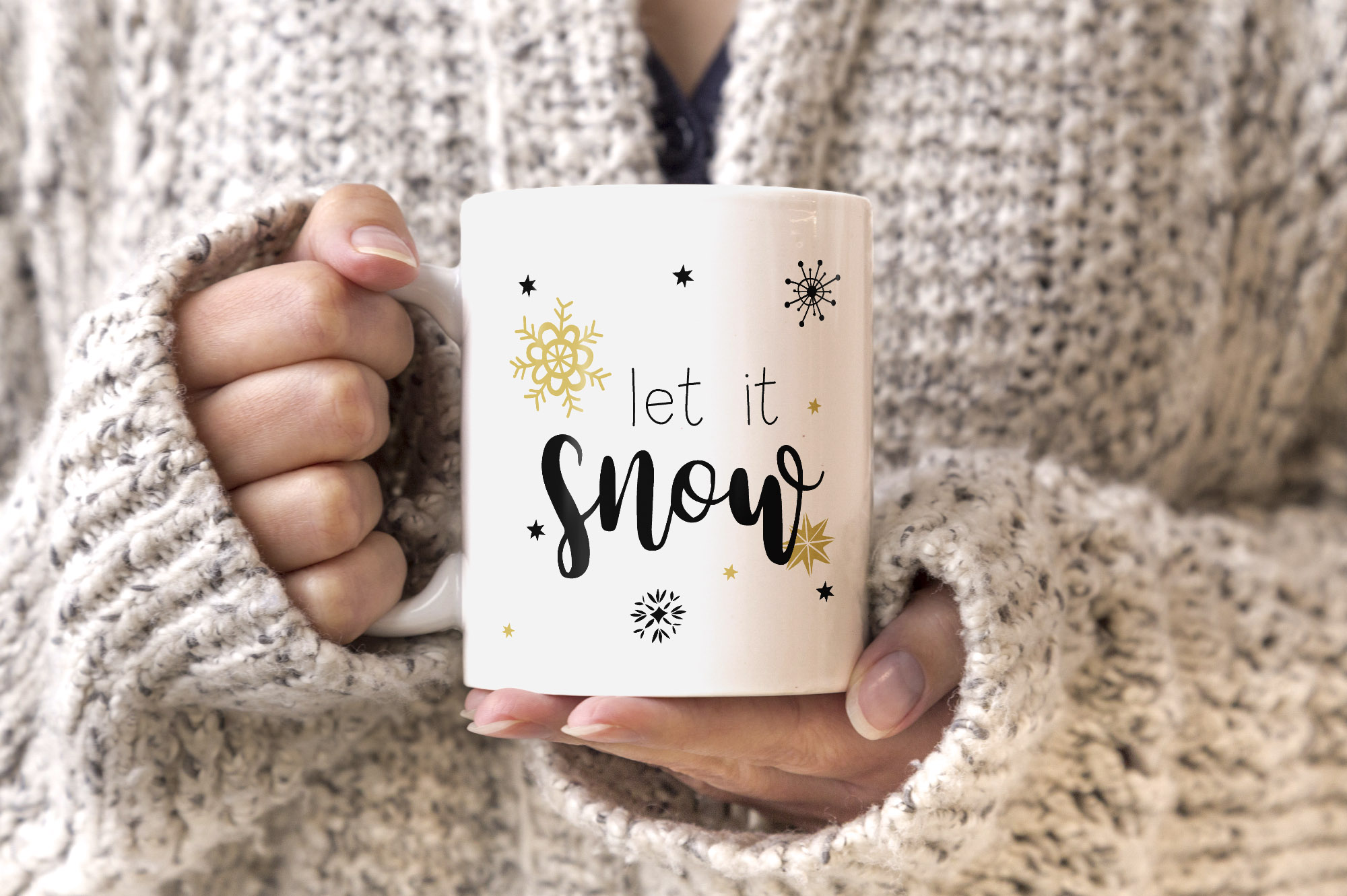 WINTER VIBES - Tasse glossy main image 1