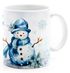 Tasse Weihnachten Wintertasse Weihnachtstasse XMAS Schneemann Wichtel Aquarell Weihnachtsgeschenk Moonworks®preview