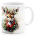 Tasse Weihnachten Wintertasse Weihnachtstasse XMAS Schneemann Wichtel Aquarell Weihnachtsgeschenk Moonworks®preview