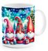 Tasse Weihnachten Wintertasse Weihnachtstasse XMAS Schneemann Wichtel Aquarell Weihnachtsgeschenk Moonworks®preview