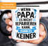 Tasse Wenn Papa es nicht reparieren kann Spruch Lustig Geschenke für Väter Handwerker MoonWorks®preview