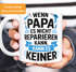 Tasse Wenn Papa es nicht reparieren kann Spruch Lustig Geschenke für Väter Handwerker MoonWorks®preview