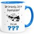 Tasse Wer braucht schon Superhelden ich hab Mama Papa Opa Oma Tasse personalisierbar Wunschname Wunschtext personalisierte Geschenke SpecialMe®preview