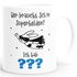 Tasse Wer braucht schon Superhelden ich hab Mama Papa Opa Oma Tasse personalisierbar Wunschname Wunschtext personalisierte Geschenke SpecialMe®preview