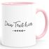Tasse Wunschtext selbst gestalten mit eigenem Text personalisierte Geschenke individuell bedruckt eigene Wortepreview