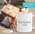 Tasse Wunschtext selbst gestalten mit eigenem Text personalisierte Geschenke individuell bedruckt eigene Wortepreview