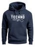 Techno Kapuzen-Pullover Hoodie Herren Männer Neverless®preview