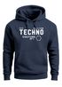 Techno Kapuzen-Pullover Hoodie Herren Männer Neverless®preview