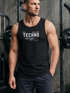 Techno Tank-Top Herren Muskelshirt Muscle Shirt Neverless®preview