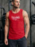 Techno Tank-Top Herren Muskelshirt Muscle Shirt Neverless®preview