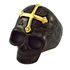 Totenkopf Ring Herren Edelstahl Biker Skull Helm Kreuz Gothic Massiv Schwarzpreview