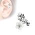 Tragus Ohr Piercing Stecker Helix Cartilage Barbell Blume Blüte Autiga®preview