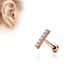 Tragus Ohr Piercing Stecker Helix Cartilage Barbell Stab Zirkonia Kristalle Autiga®preview