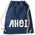 Turnbeutel Ahoi mit Anker bedruckt Moonworks®preview