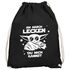 Turnbeutel Am Arsch lecken du mich kannst Mittelfinger Parodie Satire Sterne-Saga Weltraum Spruch lustig Gymbag Moonworks®preview
