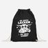 Turnbeutel Am Arsch lecken du mich kannst Mittelfinger Parodie Satire Sterne-Saga Weltraum Spruch lustig Gymbag Moonworks®preview