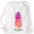 Turnbeutel Ananas Pineapple Hipster Beutel Tasche Jutebeutel Gymsac Stringbag Drawstring Autiga®preview