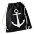 Turnbeutel Anker Hipster Beutel Tasche Anchor Jutebeutel Beuteltasche Gym Bagpreview