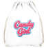 Turnbeutel - Candygirl - Accessoires Fasching Gadgets Spruch lustig Faschingsartikel Tasche Gymbag Moonworks®preview