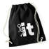 Turnbeutel F*** it Strichmännchen Fun Beutel Tasche Jutebeutel Gymbag Moonworks®preview