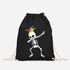 Turnbeutel Fasching Karneval Dabbing Skelett mit Narrenkappe Faschingsartikel Tasche Gymbag Moonworks®preview
