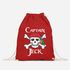 Turnbeutel Fasching Karneval Spruch lustig Captain Jeck Totenkopf Faschingsartikel Tasche Gymbag Moonworks®preview
