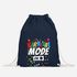 Turnbeutel Fasching Karneval Spruch lustig Konfetti Karnevalmodus Faschingsartikel Tasche Gymbag Moonworks®preview